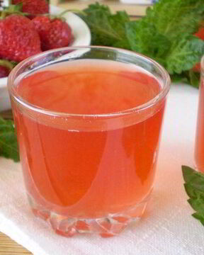 Клубничный морс