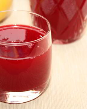 Клюквенный морс с медом