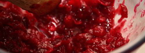 клюквенный морс с медом. Шаг 2