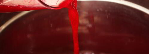 клюквенный морс с медом. Шаг 5