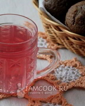 Напиток лимонный с базиликом