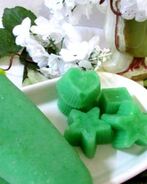 Огуречный лед с мятным сиропом