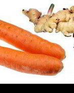 Полезный коктейль из овощей, имбиря и яблока