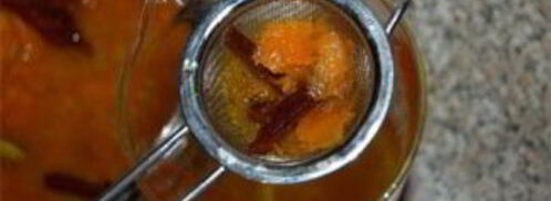 сироп из апельсинов. Шаг 5