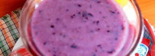 бананово-черничный смузи. Шаг 9