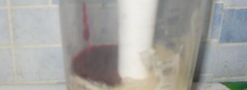 бананово-малиновый смузи. Шаг 3