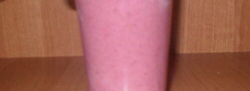 бананово-малиновый смузи. Шаг 4