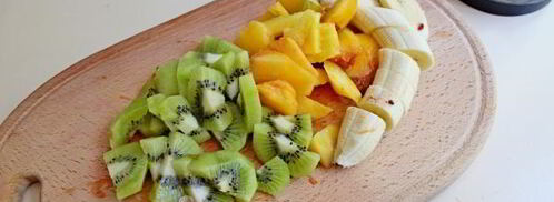 фруктовый смузи с гречневыми хлопьями. Шаг 6