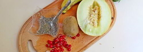 фруктовый смузи с семенами чиа. Шаг 4