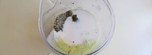 фруктовый смузи с семенами чиа. Шаг 9