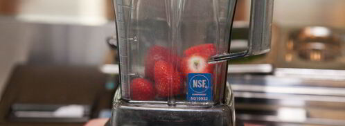 клубничный смузи с овсянкой. Шаг 2