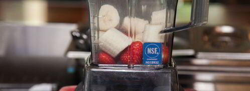 клубничный смузи с овсянкой. Шаг 3