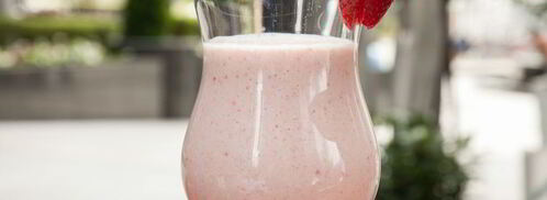 клубничный смузи с овсянкой. Шаг 8