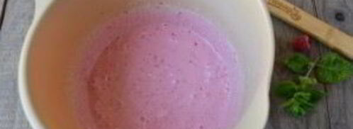 малиновый смузи вкус лета. Шаг 3