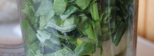 напиток зеленый смузи. Шаг 4