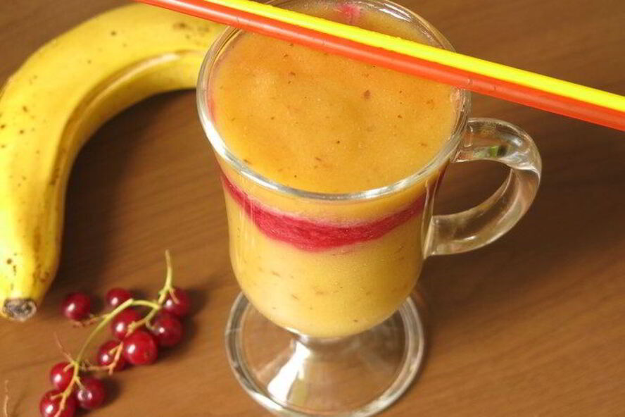 Рецепт полосатого смузи