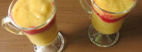 полосатый смузи. Шаг 8