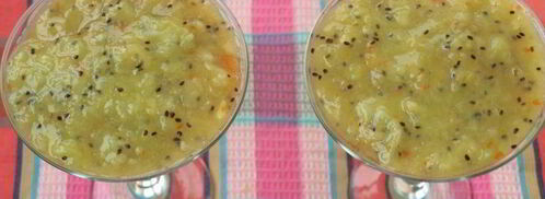 праздничный фруктовый смузи. Шаг 5