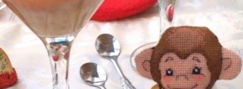 праздничный фруктовый смузи. Шаг 6