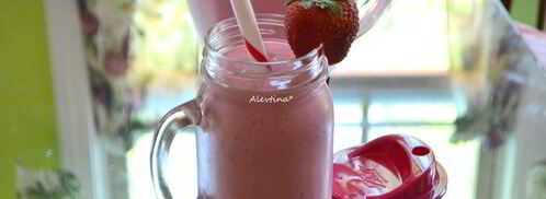 розовый смузи. Шаг 3