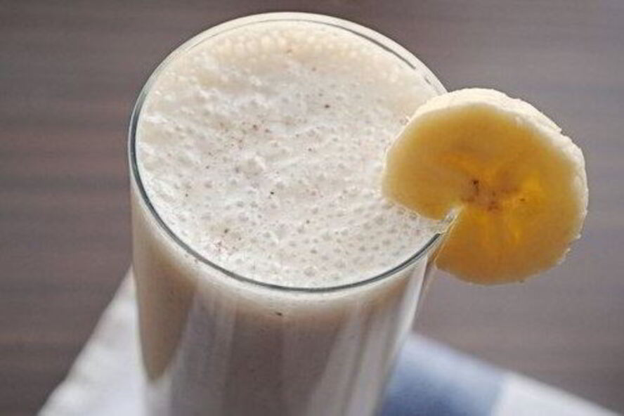 Рецепт смузей банановая нежность с кефиром