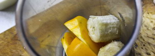 смузи из хурмы. Шаг 3