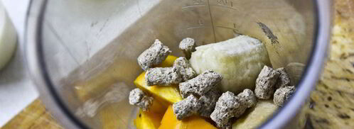 смузи из хурмы. Шаг 4