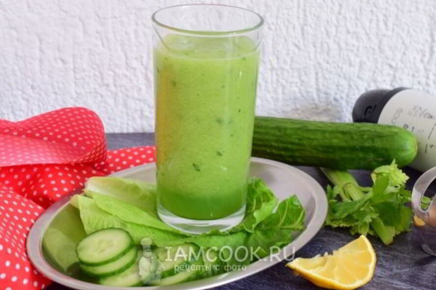 Рецепт смузей из огурцов и сельдерея