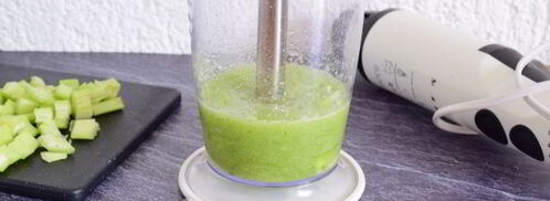 смузи из огурцов и сельдерея. Шаг 5