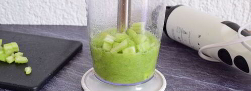 смузи из огурцов и сельдерея. Шаг 6