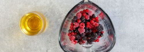 смузи из замороженных ягод. Шаг 5