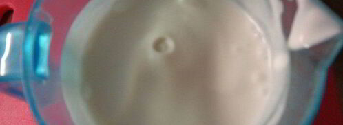 смузи маракуйя-банан-кокос. Шаг 2