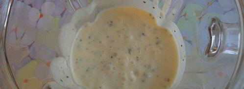 смузи маракуйя-банан-кокос. Шаг 5