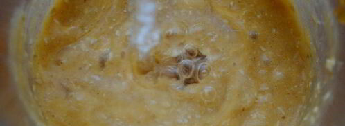 смузи с бананом и хурмой. Шаг 4