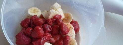 смузи с бананом и зеленым чаем. Шаг 4