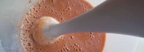 смузи с бананом и зеленым чаем. Шаг 5