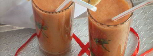 смузи с бананом и зеленым чаем. Шаг 6