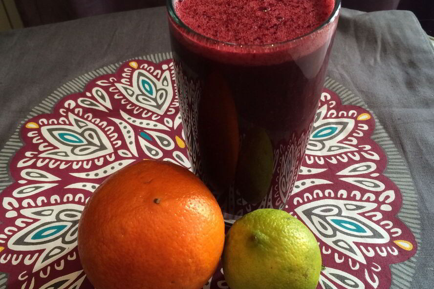 Рецепт смузей с черникой и бананом