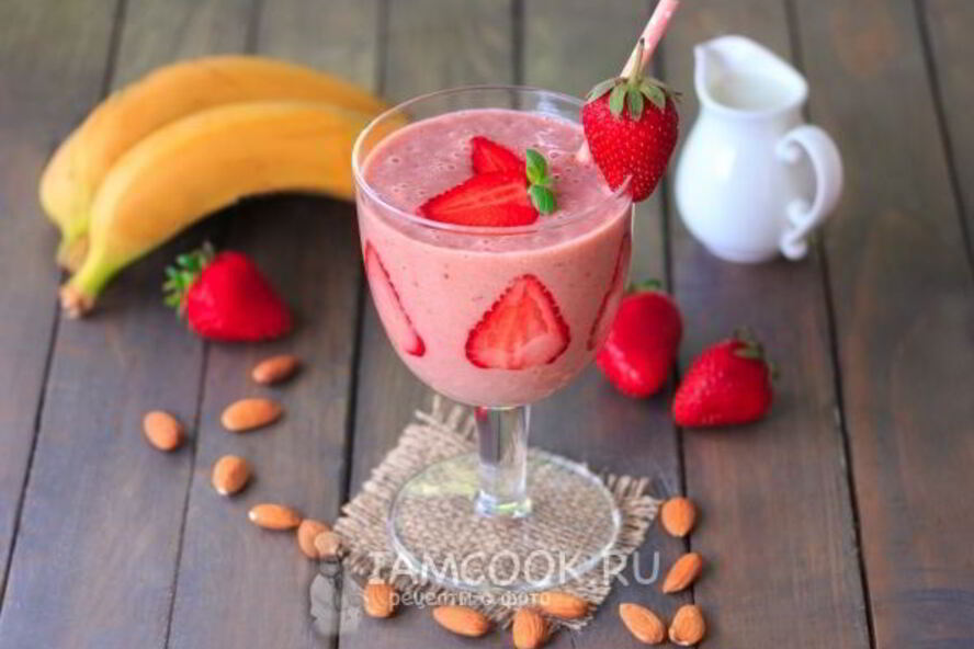 Рецепт смузей с миндальным молоком