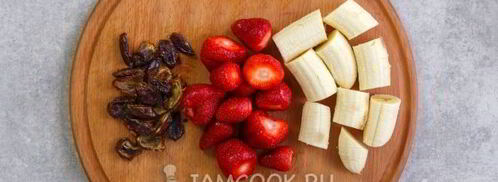 смузи с миндальным молоком. Шаг 3