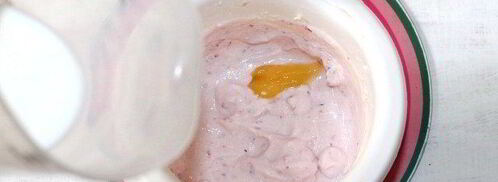 смузи с пшеничными отрубями и фруктами. Шаг 3