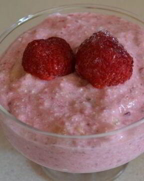 Смузи с творогом и бананом