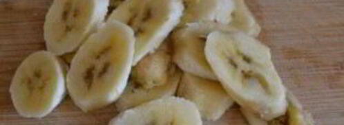 смузи с творогом и бананом. Шаг 2