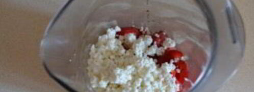 смузи с творогом и бананом. Шаг 4