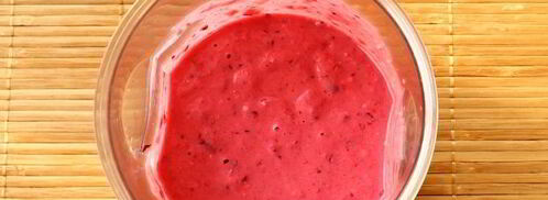 смузи с ягодами, имбирем и овсянкой. Шаг 8