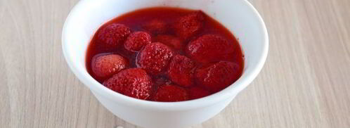 смузи с замороженной клубникой. Шаг 4