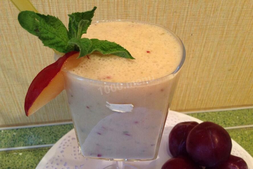 Рецепт смузей со сливами и бананом сладкая парочка