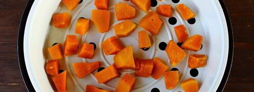 тыквенный смузи с облепихой и бананом. Шаг 7