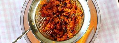 тыквенный смузи с облепихой и бананом. Шаг 9