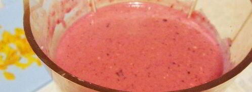 ягодный смузи с овсяными хлопьями. Шаг 3